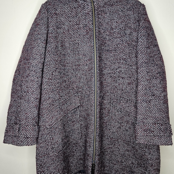 Penningtons Jackets & Blazers - Penningtons Black and White Pea Coat